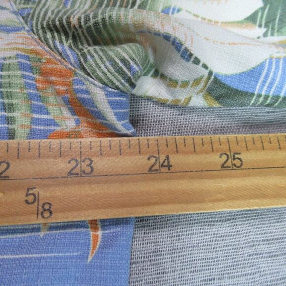 Tommy Bahama Shirt Mens Large Blue Island Zone Hawaiian Tropical Resort Camp - Picture 6 of 8